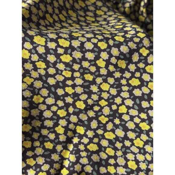 Madewell Spring Fling Womens Easy midi Dress Front Cutout Bitsy Floral L - Picture 13 of 14